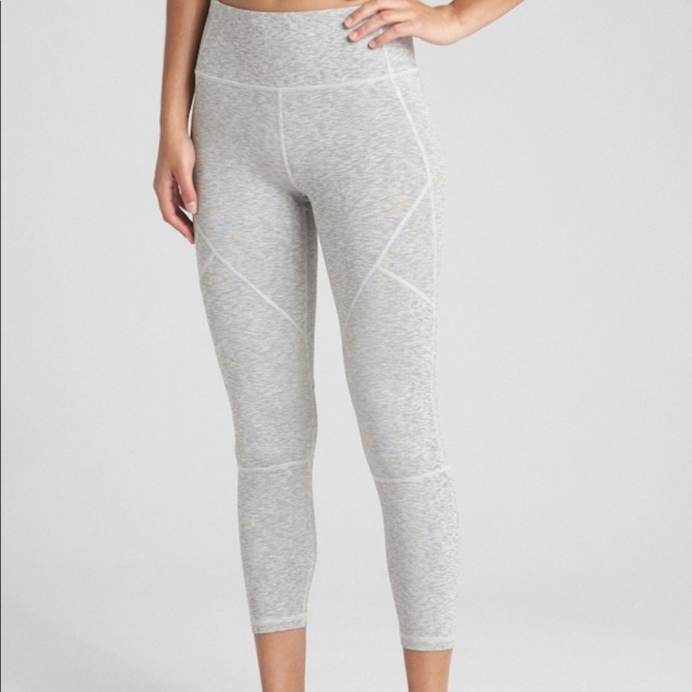 GapFit High Rise Blackout 7/8 Spacedye Leggings
